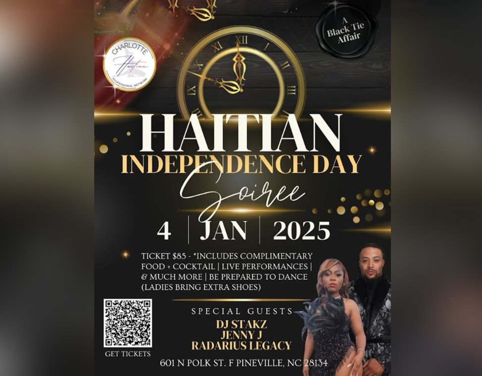 La communauté haïtienne de Charlotte en Caroline du Nord va commémorer les 221 ans de l’ Indépendance d’ Haïti